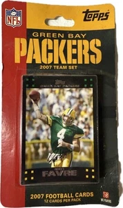 2007 Topps NFL Team Set Green Bay Packers Brett Favre - Picture 1 of 2