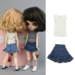Modern Style Doll Outfit Tops Jeans Doll Skirt Dress Doll Clothes 1/6 Dolls - Picture 1 of 12