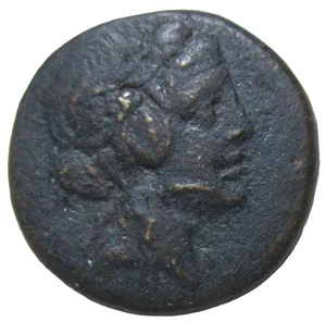 PONTOS, AMIGOS. AE 21. CIRCA 85-65 A.C. DIONISIO-CISTA MÍSTICA. - Imagen 1 de 3