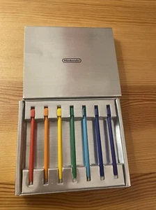 Club Nintendo Rainbow Stylus Set Complete DS Lite 2007 Promo Item RARE - Picture 1 of 9