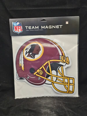 WASHINGTON REDSKINS FOOTBALL MAGNET  CAR OFFICE 12 Inch Helmet - Image 1 of 3