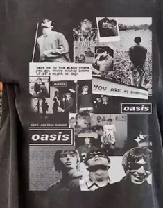 Vintage Oasis T Shirt, Oasis T Shirt, Oasis Merch Gift, Oasis Band Shirt - Picture 1 of 6