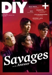 DIY Music Magazine Issue 48 February 2016 SAVAGES Milk Teeth Mystery Jets Diiv - Picture 1 of 1