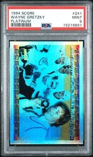 Wayne Gretzky 1994-95 Score Platinum #241 PSA 9 MINT - Pop 3 - SP