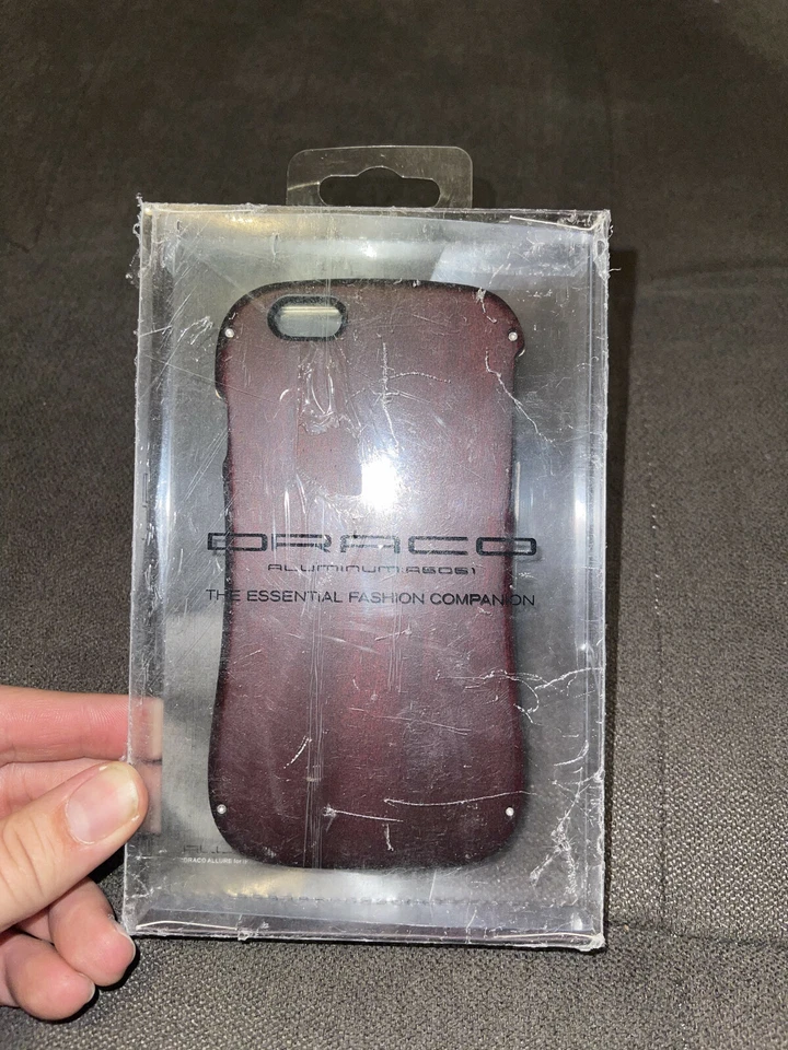 DRACO "Allure ALUMINIO ACABADO MADERA ESTUCHE. IPHONE 6 NUEVO Foto 1 de 4