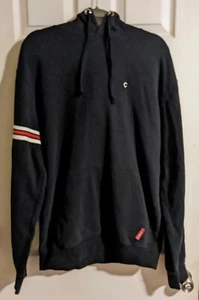CHNGE Black Hoodie XL 100% Cotton Vintage Feel Cozy Comfortable Soft Sustainable - Picture 1 of 5