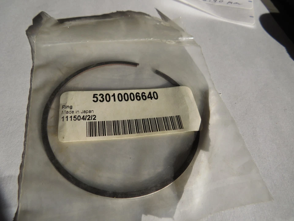 Anillo de pistón pistones vértice solo Honda CR250R KTM WR250 66,40 mm 53010006640 OM27 Foto 1 de 1