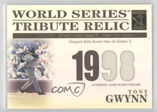 2003 Topps Tribute World Series Tribute Relics /425 Tony Gwynn #TR-TG HOF