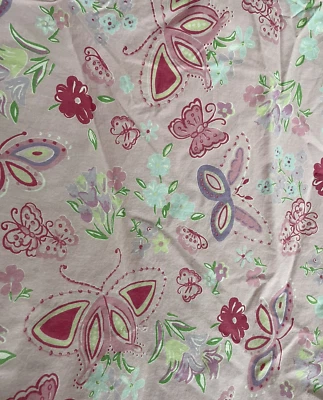 NUEVA Funda Nórdica Pottery Barn Kids OLIVIA BUTTERFLY TWIN NIÑAS/ROSA/MARFIL Foto 1 de 4