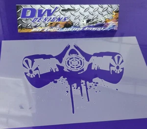 Sprühmaske Mylar Airbrush Kunsthandwerk Schablone - Bild 1 von 1
