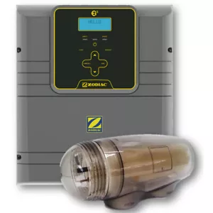 Zodiac Ei3 24 Salt Water Pool Chlorinator w/ Timer & Battery Backup - Self Cl... - Picture 1 of 3