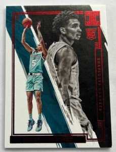 James Bouknight 2021-22 Panini Impeccable Rookie Red Asia Charlotte Hornets - Bild 1 von 3