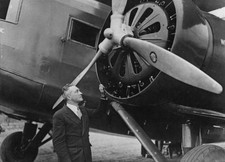 American naval officer and explorer Richard E. Byrd 1933. OLD PHOTO