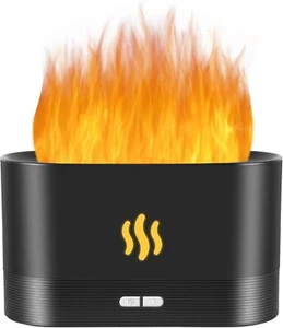 Colorful Flame Air Aroma Diffuser Humidifier, Upgraded 7 Flame Colors Noiseless - Picture 1 of 10