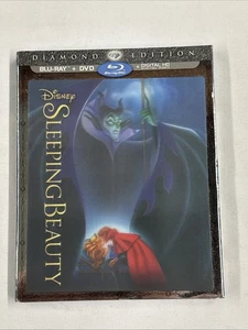 Sleeping Beauty: Diamond Edition (BLU-RAY + DVD) Lenticular Slipcover NEW Sealed - Imagen 1 de 3