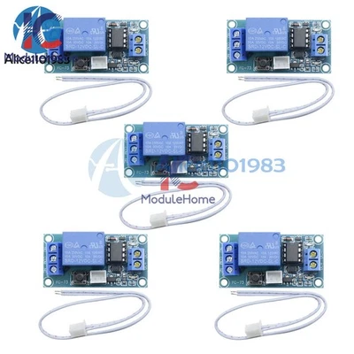 5PCS 12V 1 Channel Latching Relay Module with Touch Bistable Switch MCU Control - Image 1 of 4
