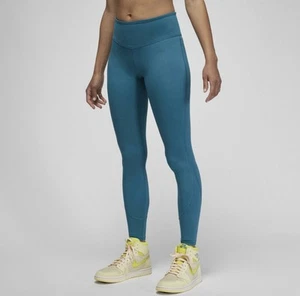 Leggings deportivos Jordan talla M altos cielo J verde azulado/negro FB4620-318 - Imagen 1 de 12