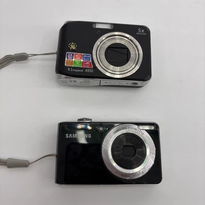 SAMSUNG PL100 12.2MP Selfie Pantalla Frontal Doble Vista/GE Smart Series A950 9.1MP Foto 1 de 4