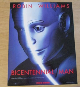 VTG 1999 'COMING' MOVIE 'LOBBY Card'~"BICENTENNIAL MAN"~11" x 14"~ROBIN WILLIAMS - Picture 1 of 3