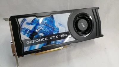 Used MSI NVIDIA GeForce GTX 980 4GB PCIe 3.0 graphics card - image 1 of 4