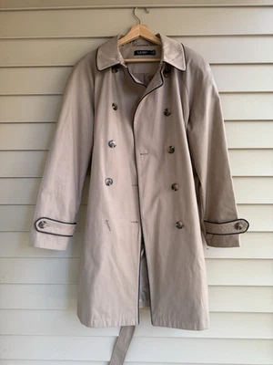 Ralph Lauren женщин с капюшоном однобортный Тренч размер L бежевый - Изображение 1 из 4