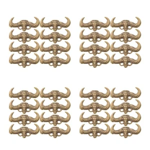 32 pcs Metal Bat Charm: Vintage Copper Bat Pendant Charms - Artistic Feng Shui - Picture 1 of 12