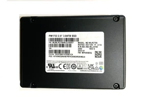1x Samsung PM1733 3.84TB U.2 2.5" NVME PCIE 4.0 x4 MZ-WLJ3T80 SSD 95% Health - Picture 1 of 2
