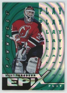 1997-98 PINNACLE Martin Brodeur EPIC PLAY EMERALD E8 - Picture 1 of 2