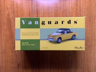 Vanguards Corgi 1:43 MGB Bronze Yellow VA10709 - Image 1 of 4