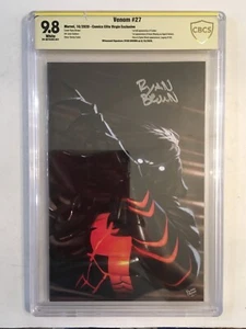 Venom #27 CBCS 9.8 SS Comics Elite Signed Ryan Brown Variant Edition Case Crack - Picture 1 of 5