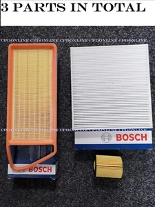 FORD FIESTA MK5 MK6 DIESEL BOSCH SERVICE KIT TEILE ÖL LUFT INNENRAUMFILTER 2001-09 - Bild 1 von 1