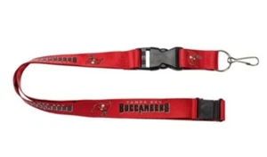 Tampa Bay Buccaneers Lanyard Keychain Key Chain NFL New - Picture 1 of 1