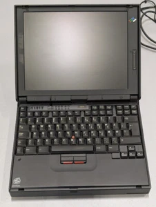 IBM ThinkPad 380D Laptop - Working, Signs of Use, Vintage Tech - Picture 1 of 8