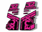 FOX 32 Float 2018-19 Forks Suspension Factory Decals Stickers Adhesive Pink