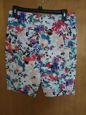 Pantalones Cortos de Bicicleta RBX Algodón Spandex Con Bolsillos Talla Mediana Floral Brillante Nuevos Foto 1 de 4
