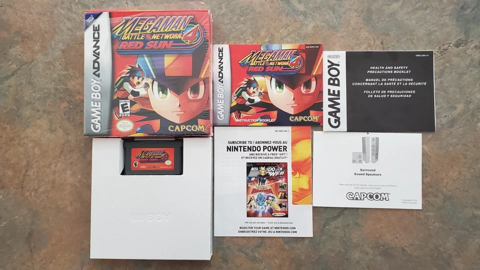 Mega Man Battle Network 4 Red Sun NTSC (US/Canada) 2004 GBA - Complete Seal Open - Image 1 of 4
