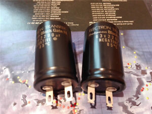 Black Gate Capacitor FK 63V 2200uF  one pair (2pcs) NOS matched