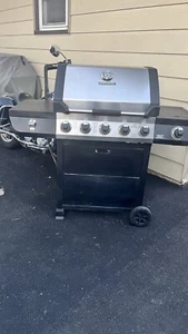 brinkmann 5 Burner gas grill With Side Burner No Flavor Bars - Picture 1 of 5