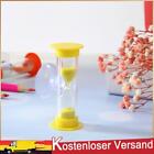 2Min Hourglasses Kid Teeth Brushing Timer W/Suction Cup Home Decor (Yellow)