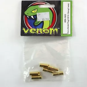 Micro Bullet Plug 3 Sets 12awg 5.5/10 VEN 1633 Venom Racing RC Parts NEW - Picture 1 of 3