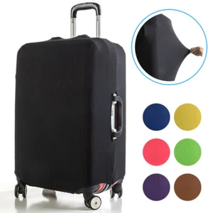 18"-32” Luggage Suitcase Protector Cover Suitcase Dust Case Elastic Anti Scratch - Picture 1 of 42