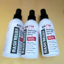 Tecnu Rash Relief Medicated Anti-Itch Spray 6 oz (Pack of 3) Walgreens NEW
