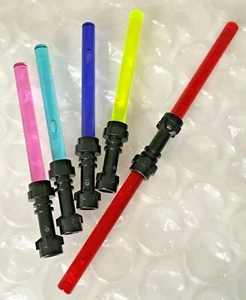 5 x LEGO® Laserschwert NEUWARE Star Wars Doppelschwert rot lila rosa blau gelb 2 - Bild 1 von 1