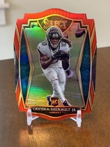 2020 LAVISKA SHENAULT SELECT RED DIE-CUT PRIZM RC PREMIER LEVEL JAGUARS - Picture 1 of 2