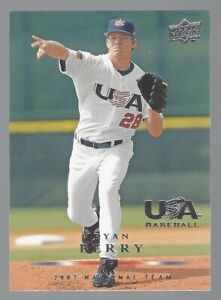 Ryan Berry 2008 Upper Deck USA National Team Card# USA-19