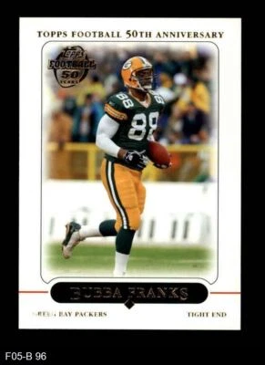 2005 Topps #96 Bubba Franks Packers Miami (FL) 8 - NM/MT - Image 1 of 2
