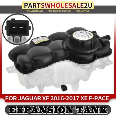 Depósito de refrigerante con tapa y sensor para Jaguar F-Pace 2017 XE 2017-2018 XF 16-17 Foto 1 de 4