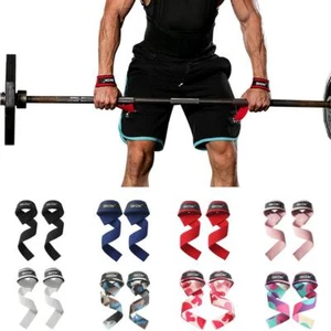 Weight Lifting Straps For Gym, Wrist Support, Weight Y1G5 Stra Training, N2W7 - Picture 1 of 26