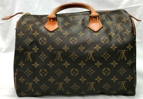 LOUIS VUITTON（LV） Autentica borsa Louis Vuitton Monogram Speedy 30 borsa Boston M41526