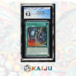 Yu-Gi-Oh! Fist of Fate 2021 EGO1-EN003 Ultra Rare 1st Edition CGC GMT 10 - Picture 1 of 3